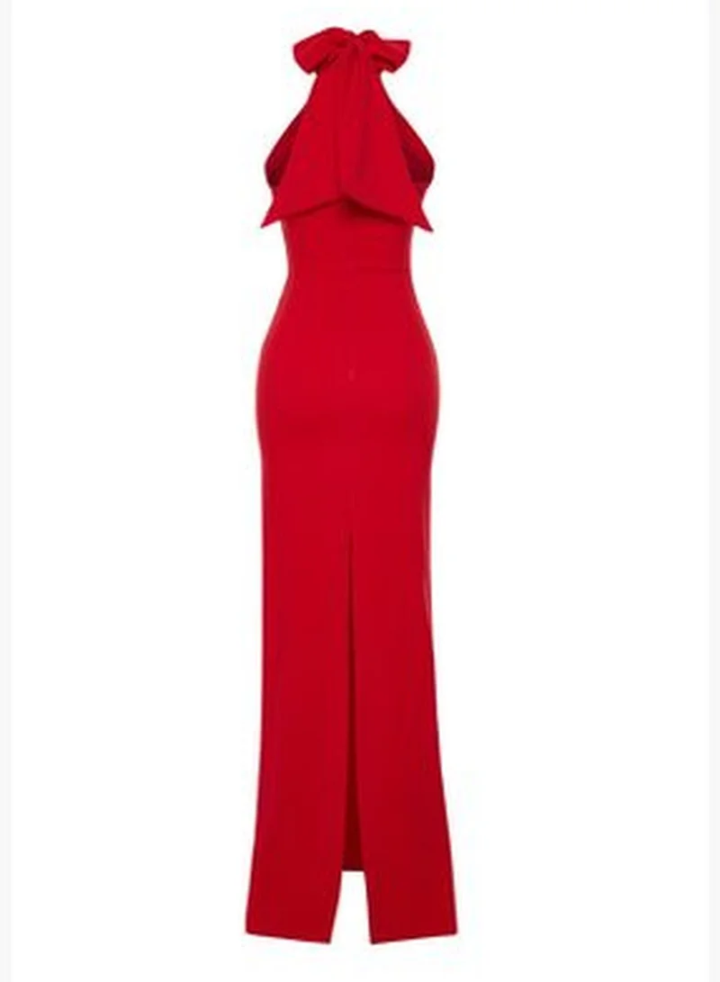 trendyol Rose Halter Dress