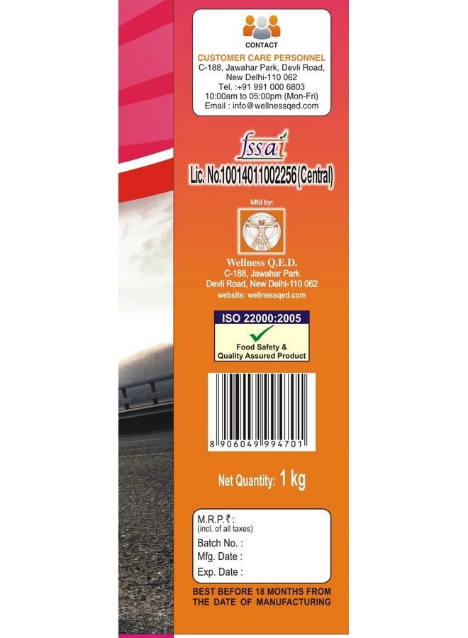 Brio Reload Isotonic Instant Drink Powder | Fortified With Electrolytes, Vitamin B Complex And Vitamin C Pack Of 1 Kg (Orange Squeeze) - Image 3