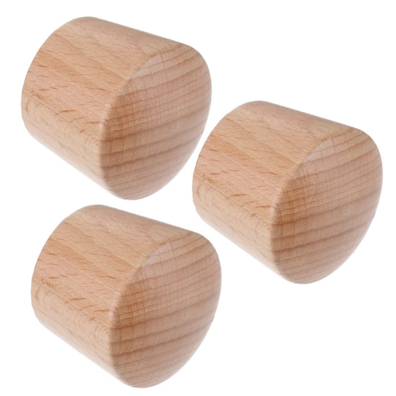 Wooden Pot Lid Knobs Replacement Handles 3Pcs Set For Steaming Pots And Woks - Image 2