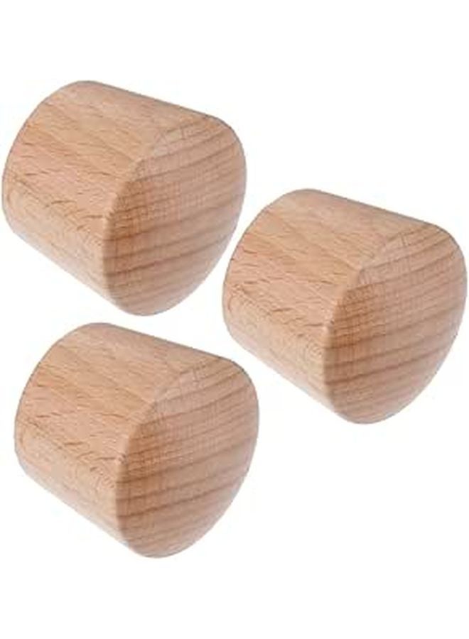 Wooden Pot Lid Knobs Replacement Handles 3Pcs Set For Steaming Pots And Woks - Image 1