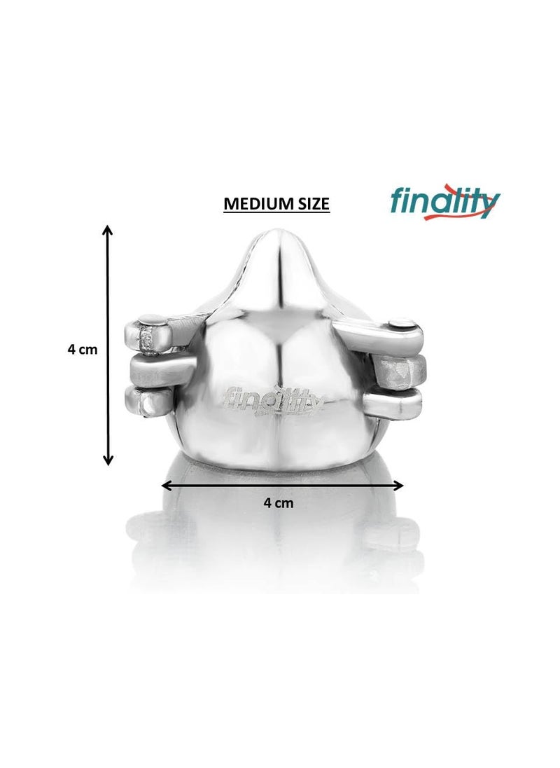 FINALITY finality Aluminium Modak Maker Mold for Ganpati Festival MultiPurpose Mould for Modak Momos Gujiya Perfect for HomeMade Delicacies Ideal for Ganesh Chaturthi 1 Medium  - Image 2