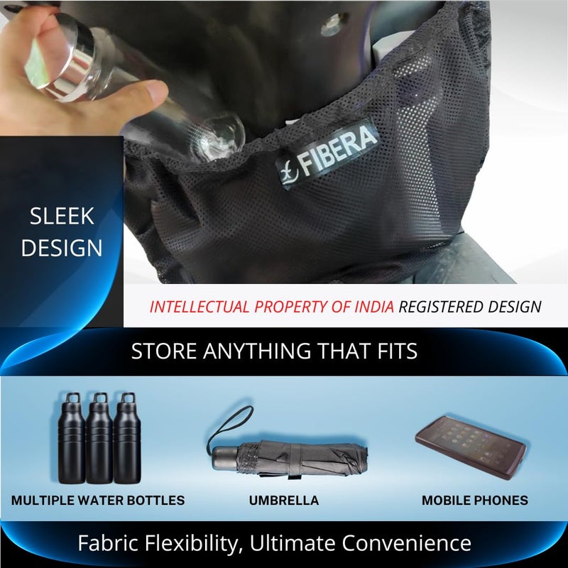 FIBERA Smart Front Basket ONLY Compatible with Honda DIO BS3 & BS4 110cc (2012-2019) - Image 3