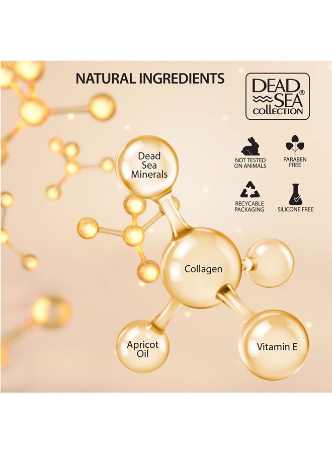 Dead Sea Collection Anti-Wrinkle Night Cream for Face with Collagen - Anti Aging - Skin Care with Sea Minerals - Nourishing, Moisturizer, Hydrating and Smoothing Face Cream (1.69 fl.oz) - Image 2