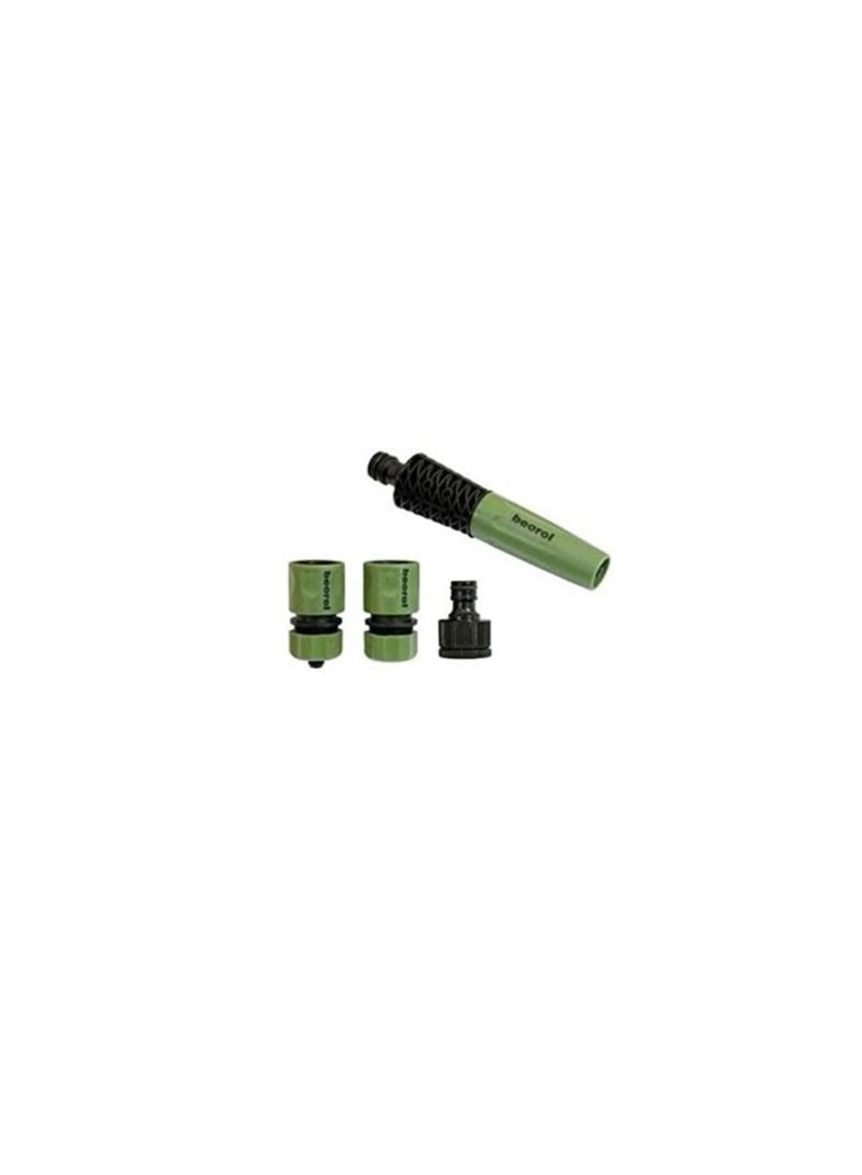 Beorol Garden Adjustable Snap-In Twist Nozzle Connector Set - 13cm - Image 1