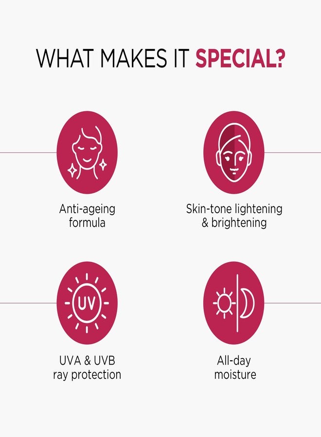 Oshea Herbals Phytolight Day Cream SPF 25 PA++ for All Skin Types | Treats Acne, Pimples, Wrinkles & Fine Lines UVA/UVB Protection Enriched with Soybean & Pea Extracts | Paraben Free (Pack of 2) - Image 3