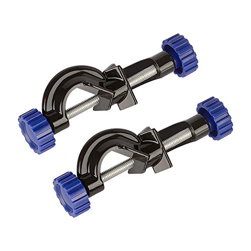 Labasics 2-Pack Adjustable Bosshead Clamp Holder, Lab Heavy Duty Boss Head Clamp Holder Aluminum Alloy Body, up to 16mm Rods for Laboratory Use - Image 1