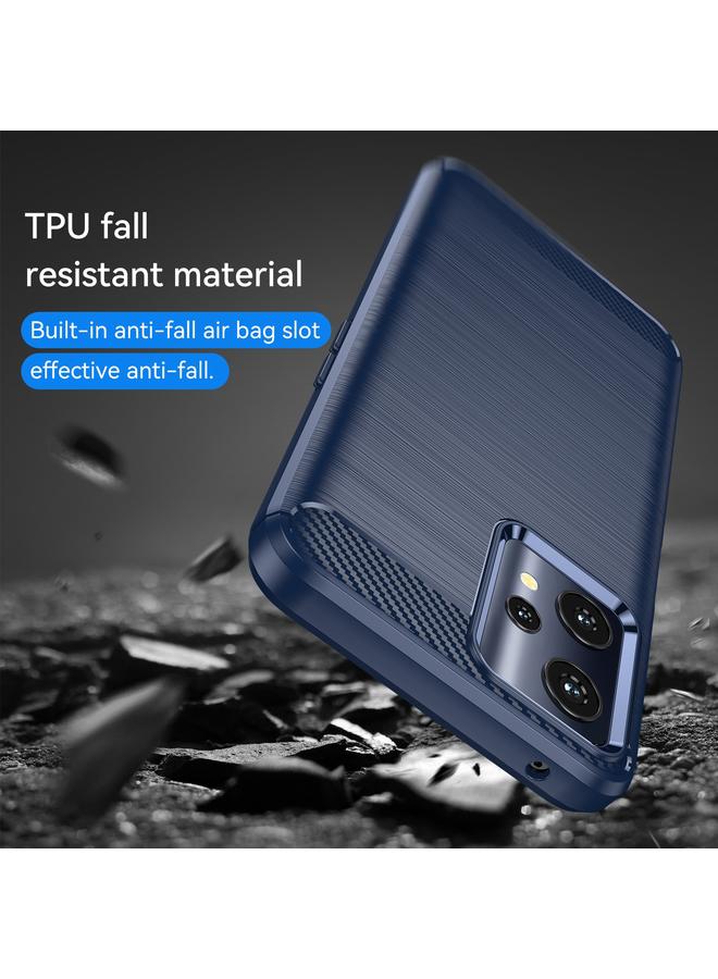 S-TOP Case For OPPO K10x Brushed Texture Carbon Fiber TPU Phone Case - Image 5