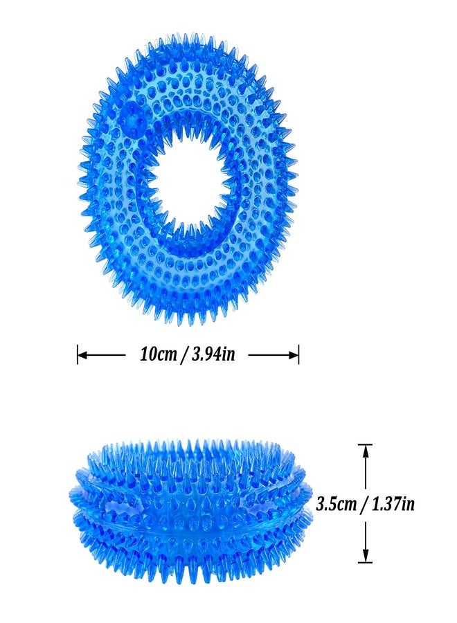 Andiker Squeaky Dog Toy, Safe TPR Chewable Dog Toys for Teeth Grinding&Cleaning Dog Fetch Toys for Enhancing Interactivity Outdoor Suitable for All Dog Sizes Puppy’s Gifts and Dog Lovers (Small) - Image 2
