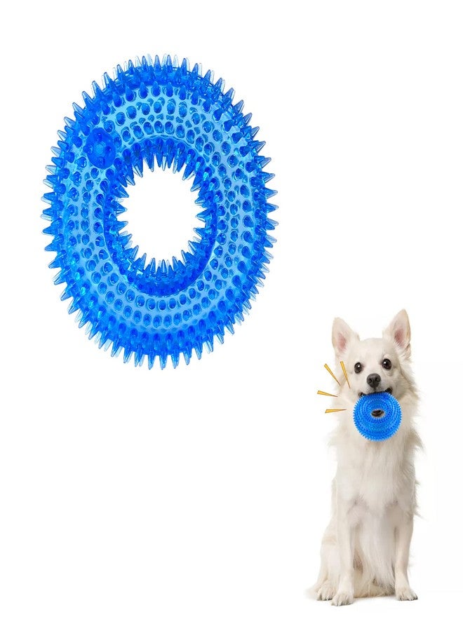 Andiker Squeaky Dog Toy, Safe TPR Chewable Dog Toys for Teeth Grinding&Cleaning Dog Fetch Toys for Enhancing Interactivity Outdoor Suitable for All Dog Sizes Puppy’s Gifts and Dog Lovers (Small) - Image 1