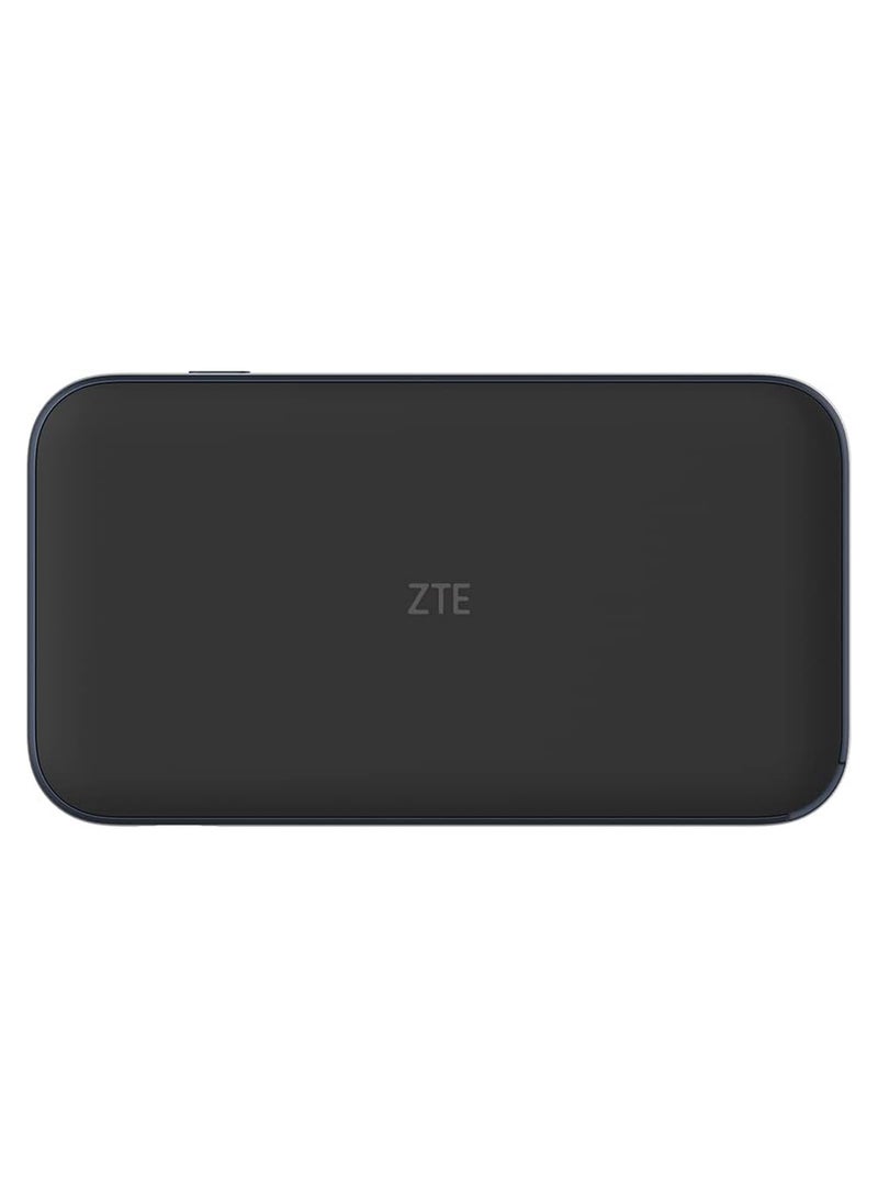 ZTE 4500 mAh MU5001 5G Unlocked portable low cost travel WiFi, Connects 32 devices, 8 hours long lasting battery with Quick Charge, Touch Screen Black - Image 2