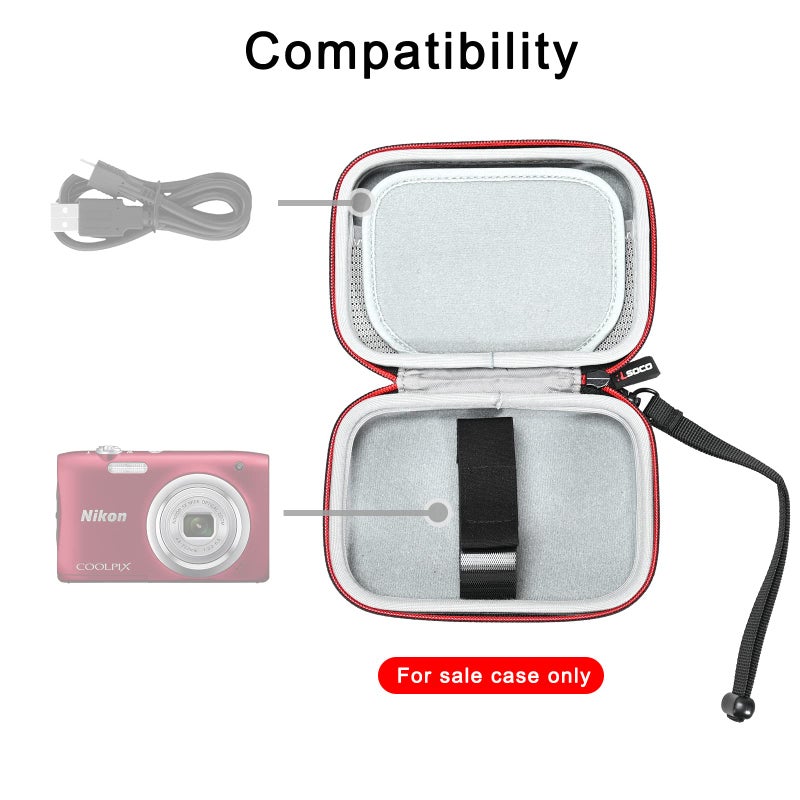 Rlsoco Case For Nikon Coolpix A1000 /W300 /W150/ A300/ A10 Digital Camera(Case Only) - Image 3