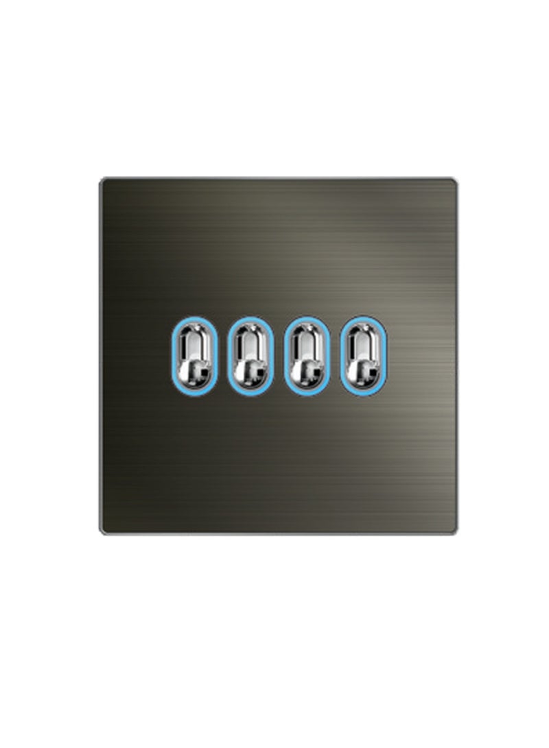 Ballet ultra-thin switch series (four-opening single-control switch)