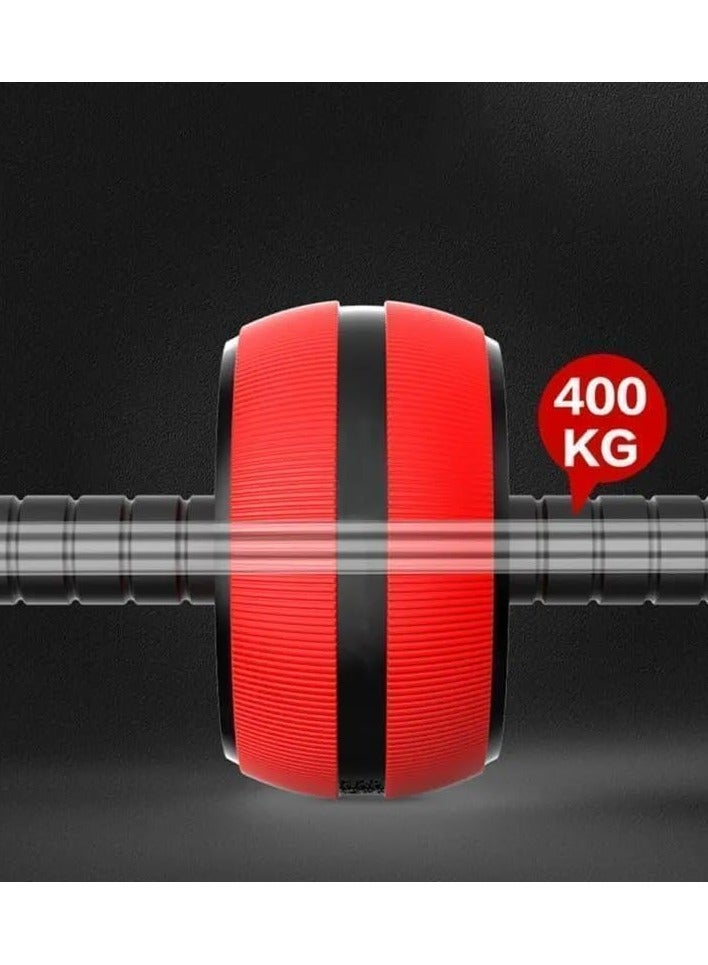 Generic Ab Roller  Ab Wheel Ab Roller Abdominal Exercise Equipment Core Strength Training Home Fitness Exercise Wheel Abdominal Exercise Machine with Knee Pads Accessories - Image 4