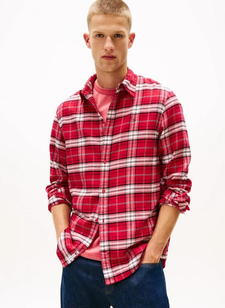 Regular Fit Check Flannel Shirt