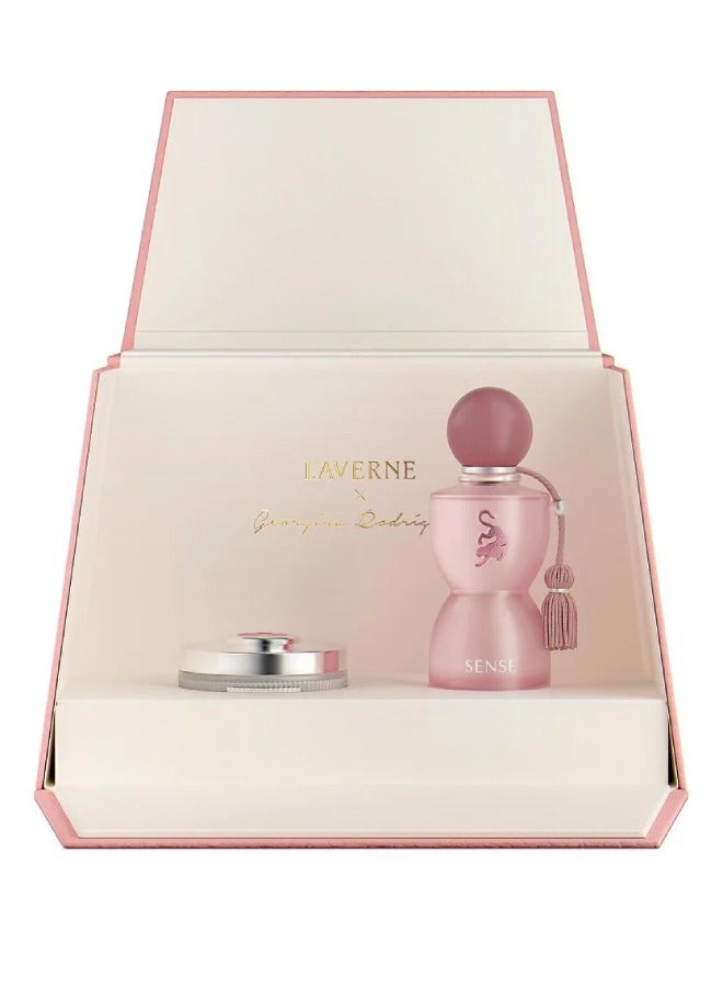 Laverne Sense EDP 75ml + Perfumed Body Powder 65gm Set  - Image 2