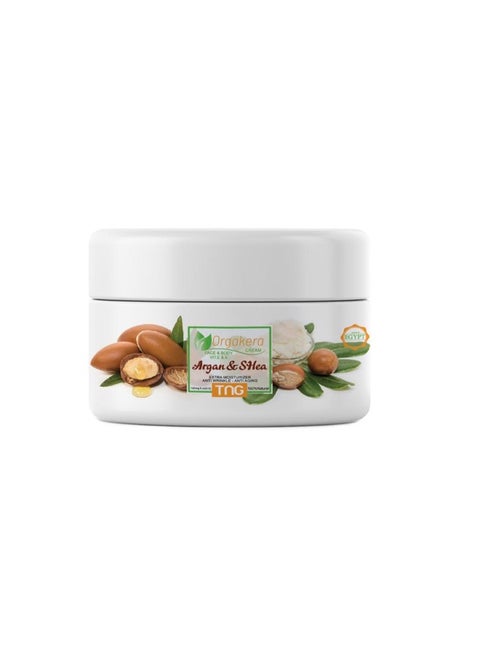 Orgakera Face & Body Cream Argan & Shea With Collagen