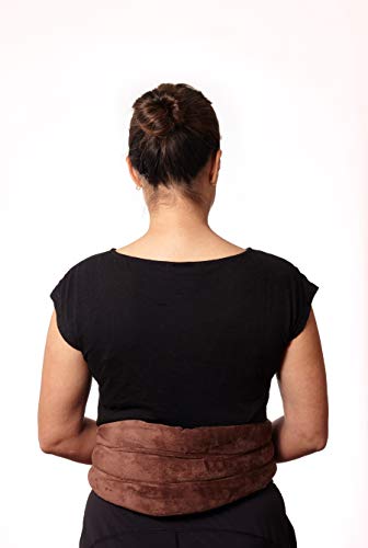 DreamTime Spa Comforts Back Belt Blue and Brown - Image 2