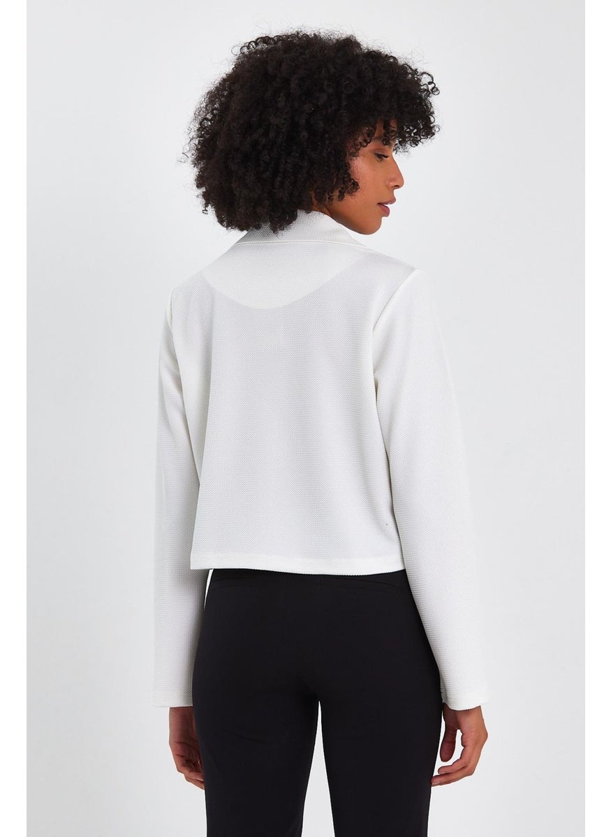Alexander Gardi Unlined Crop Blazer Jacket (B22-21400)  - Image 4