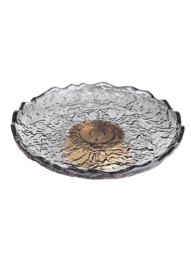 Host Luxury Glass Serving Platter With Base 45 cm - Image 4