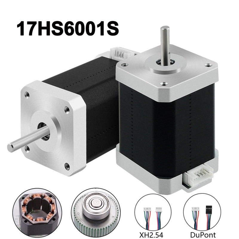Nema17 Stepper Motor 60mm 0 7N M For 3D Printer CNC Engraver DuPont 17hs6601s - Image 3