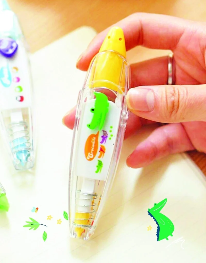 كاغيت جيمي دوكان Crocodile Decoration Tape Tipex - Tipex