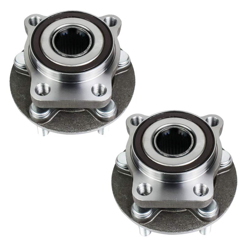 Autoround 513303 Pair Front Wheel Bearing Hub Assembly Compatible with Subaru Outback Forester Impreza Exc STI Legacy XV Crosstrek