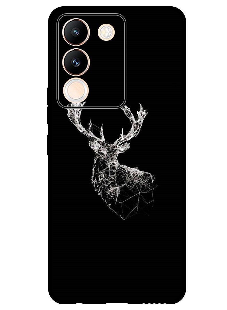 Theodor Protective Case Anti Scratch Shock Proof Bumper Cover For Vivo V29e Deer 1 - Image 1