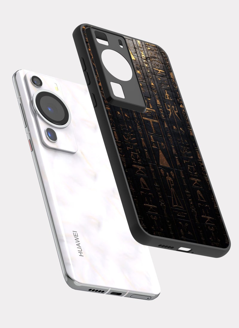 بكسلات كفر هواوي بي 60 برو نمط فرعوني رمادي - Image 2