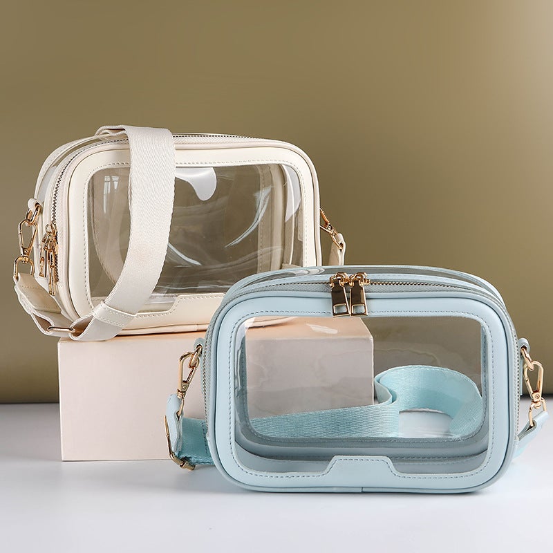Women's Fashion Crossbody Shoulder Bag 2026, PU Leather Makeup Bag - Image 1