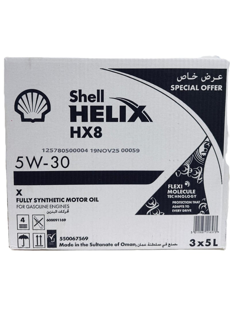 شل زيت محرك HELIX HX8 5W30 سعة 5 لتر - Image 4