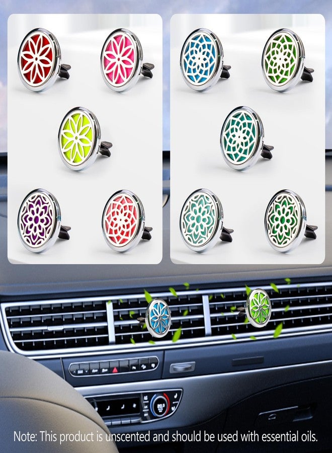 ttstar Car Diffuser Vent Clip - 3 PCS 30mm Aromatherapy Essential Oil Car Diffuser Vent Clips with 36 Refill Pads - Image 5