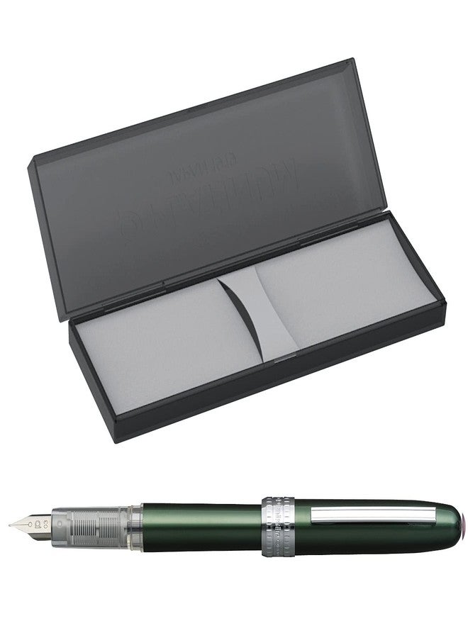 Platinum Fountain Pen, Plaisir Fine Nib, Green (PGB-1000-#41-F) - Image 3