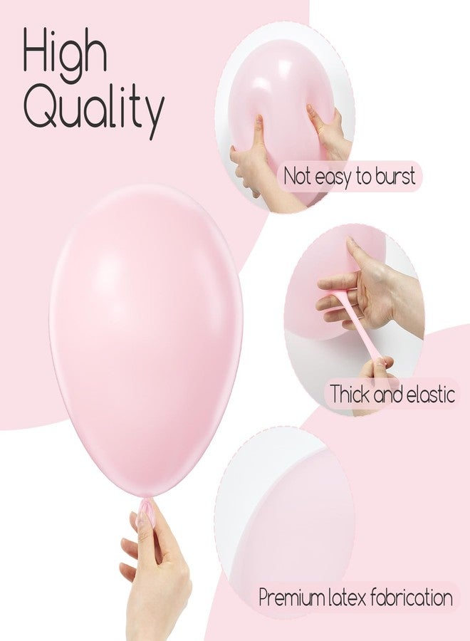 awenztech 120pcs Light Pink Balloon Arch Kit, 18 12 10 5 Inch Pastel Pink Latex Balloons Different Sizes Baby Pink Balloon Garland for Graduation Bridal Baby Shower Gender Reveal Birthday Party Decorations - Image 3