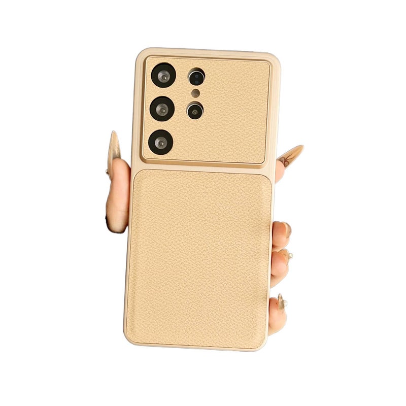 Samsung Galaxy S26 Ultra Scratch Resistant Leather Protective Texture for Samsung S26 Ultra Samsung S26 with Small V Pattern and Simple Style - Image 5