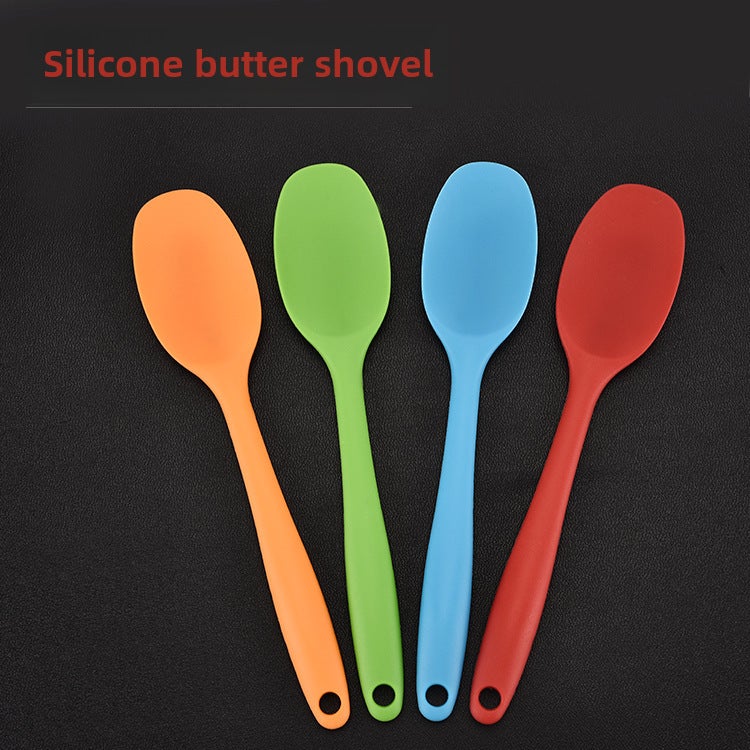 Silicone Non-Stick Kitchen Spoon Set Grey Grey