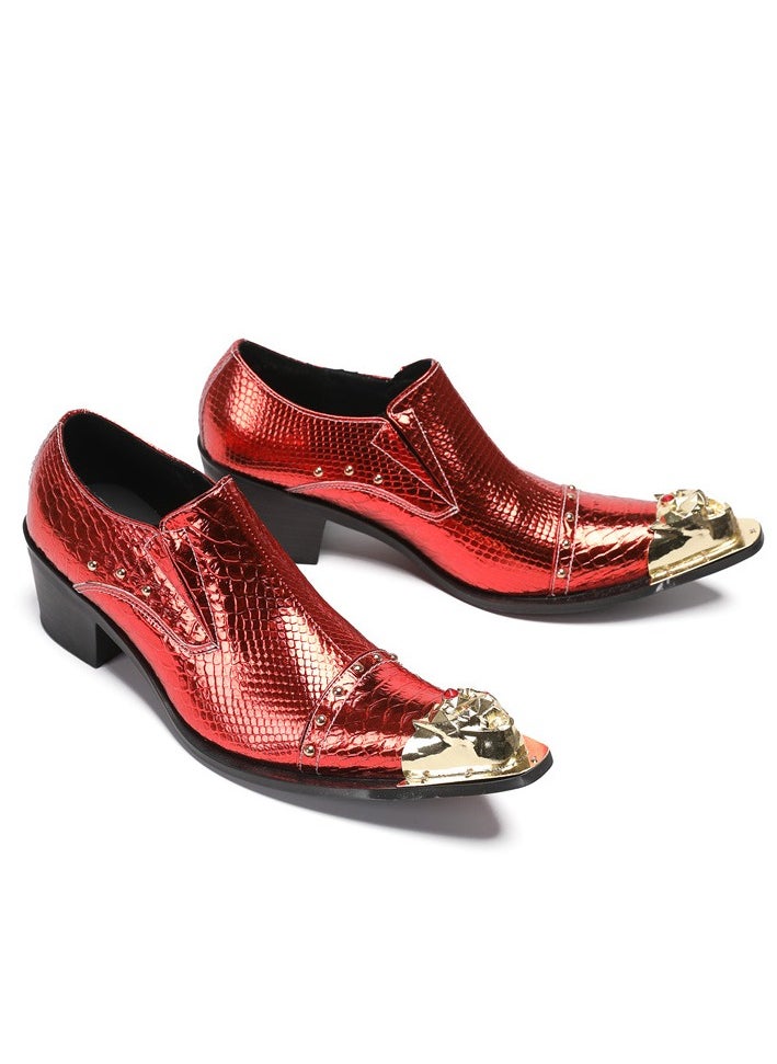 Shougu New Casual Business Men's Leather Shoes  - Image 1
