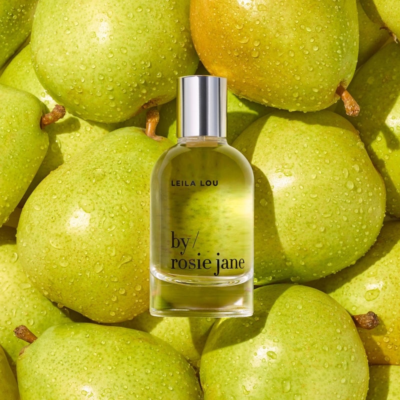 By Rosie Jane Eau De Parfum Spray (Leila Lou) - Clean Perfume for Women - Non-Toxic Body Mist with Notes of Juicy Pear, Sweet Jasmine & Tangerine Skin - Paraben, Sulfate & Phthalate Free (50ml) - Image 4
