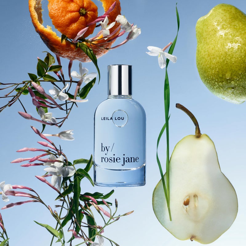 By Rosie Jane Eau De Parfum Spray (Leila Lou) - Clean Perfume for Women - Non-Toxic Body Mist with Notes of Juicy Pear, Sweet Jasmine & Tangerine Skin - Paraben, Sulfate & Phthalate Free (50ml) - Image 2