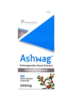 JAMJOOM PHARMA Ashwag Ashwagandha 300 Mg 50 Capsules  - Image 2
