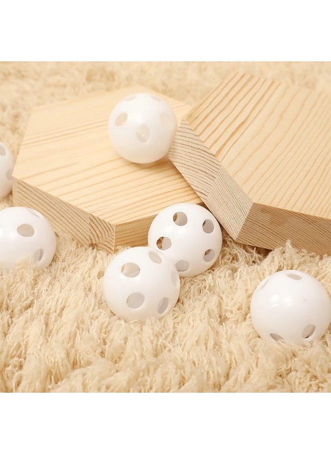 Toyvian Toyvian 50PCS Rattle Balls Inserts Round Doll Noise Maker Repair Fix Toy Rattle Noise Maker Squeaker Replacement Rattle Insert Crafts Accessories 24mm  - Image 4
