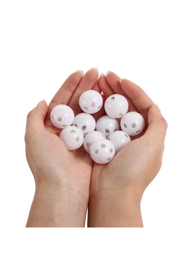 Toyvian Toyvian 50PCS Rattle Balls Inserts Round Doll Noise Maker Repair Fix Toy Rattle Noise Maker Squeaker Replacement Rattle Insert Crafts Accessories 24mm  - Image 5