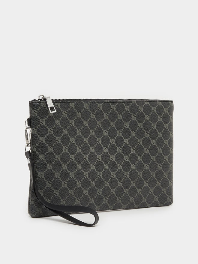 Styli Styli Black Abstract printed handbag - Image 1
