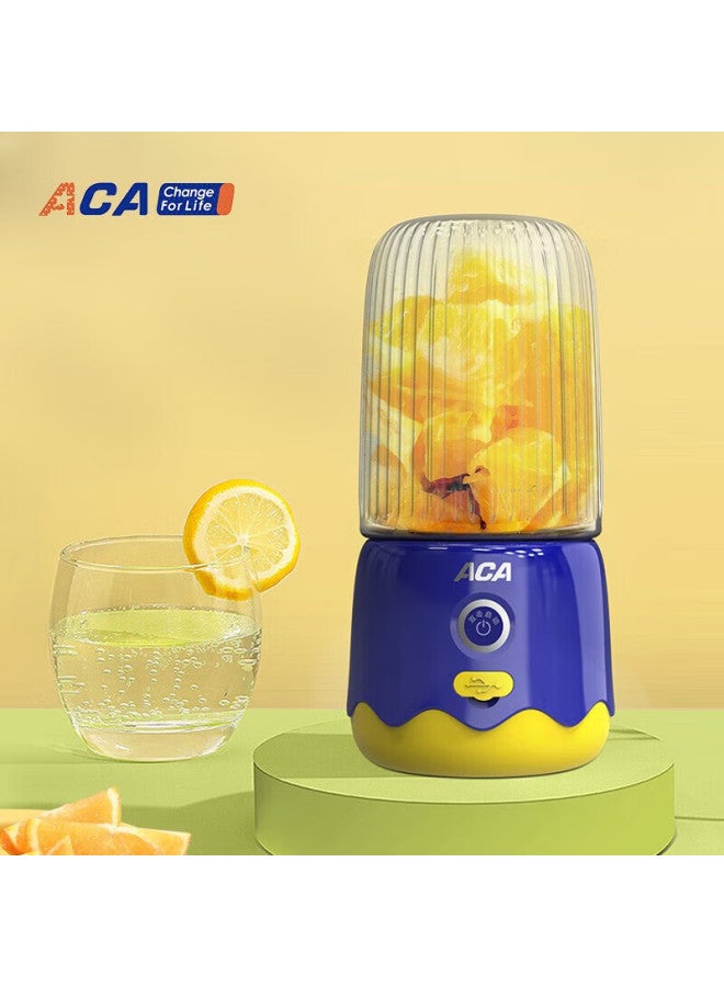 Aca Aly-30ll38d Portable Juice Maker 280ml (unit: Piece) Blue - Image 1