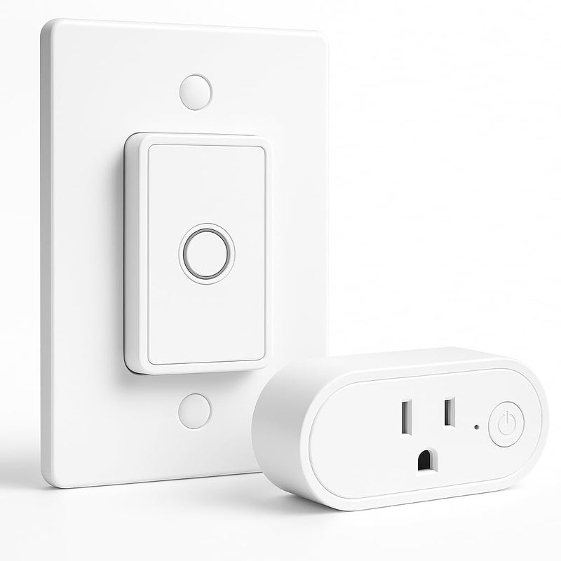 LoraTap Remote Control Outlet: Wireless On Off Outlet Switch — Lamps Fans & Appliances Indoor — Renter Friendly — 100FT Range — No Wiring - Image 1