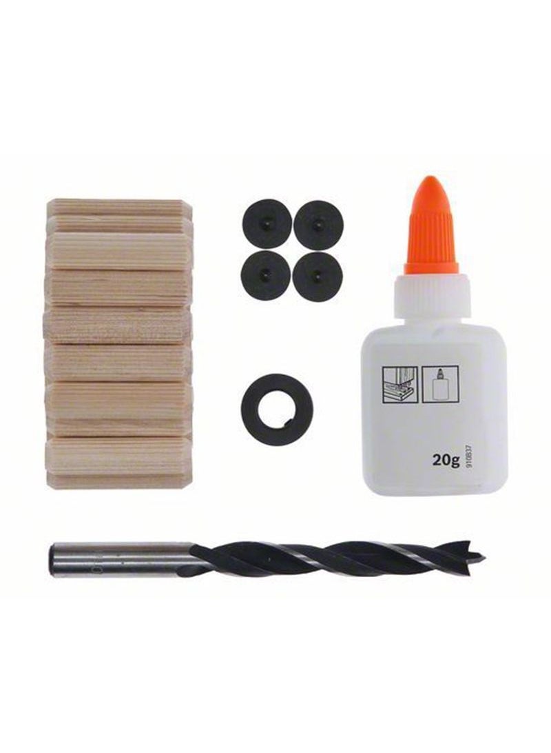 BOSCH Wooden Dowels Set 6x30mm 32Pcs 2609255305