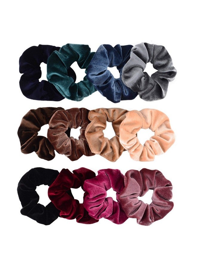 CHIROGRAPHY Hair Accessories Scrunchies 10 Pcs for Thin and Thick Hair Soft Fashion Hair Scrunchies Velvet & Ties Hair Bands Scrunchies for Women Girl... - Image 1