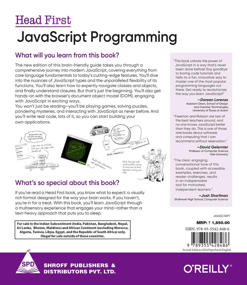 Head First JavaScript Programming: A Learner's Guide to Modern JavaScript, Second Edition (Grayscale Indian Edition) - Image 2