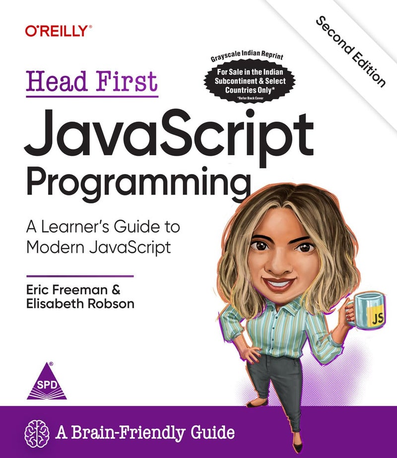 Head First JavaScript Programming: A Learner's Guide to Modern JavaScript, Second Edition (Grayscale Indian Edition) - Image 1
