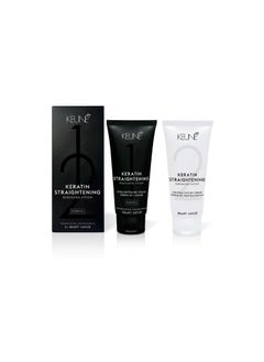 Keune Keratin Straightening Rebonding System (2 Pieces) Normal - Neutralization Cream And  Straightening Cream