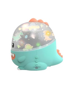 Generic Dinosaur Light For Kids, Dino Projector Baby Toy, Compact And Portable Dino Projection Night Light, Children Bedroom Decoration Projector For Babies Toddlers, (1pc, Blue)  - Image 1